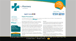 Desktop Screenshot of mypharmacy.uk.com